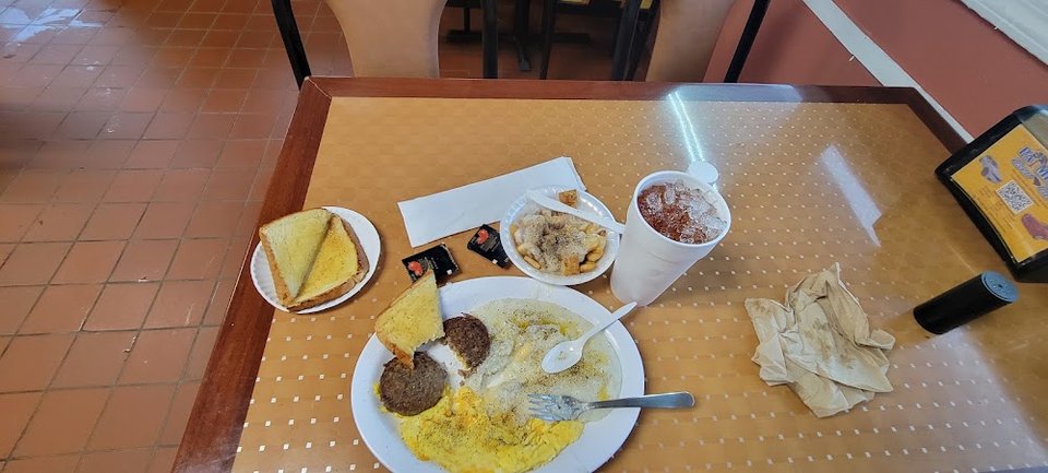 2 Eggs and Sausage Breakfast Plate